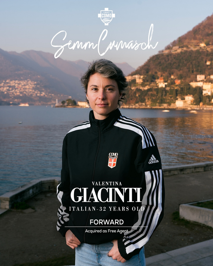 皇冠体育下载-科莫女足官宣签下意大利球员贾钦蒂|意甲|ac米兰|哆啦A梦|官方_新浪体育_新浪新闻